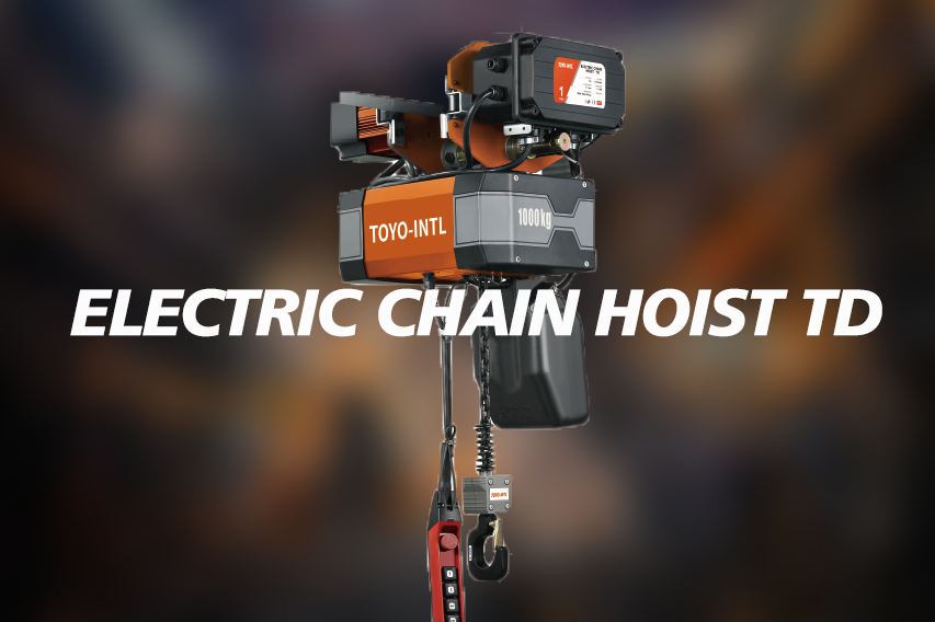 TOYO-INTL new products launched ,ELECTRIC CHAIN HOIST TD.Welcome to inquire about products!
